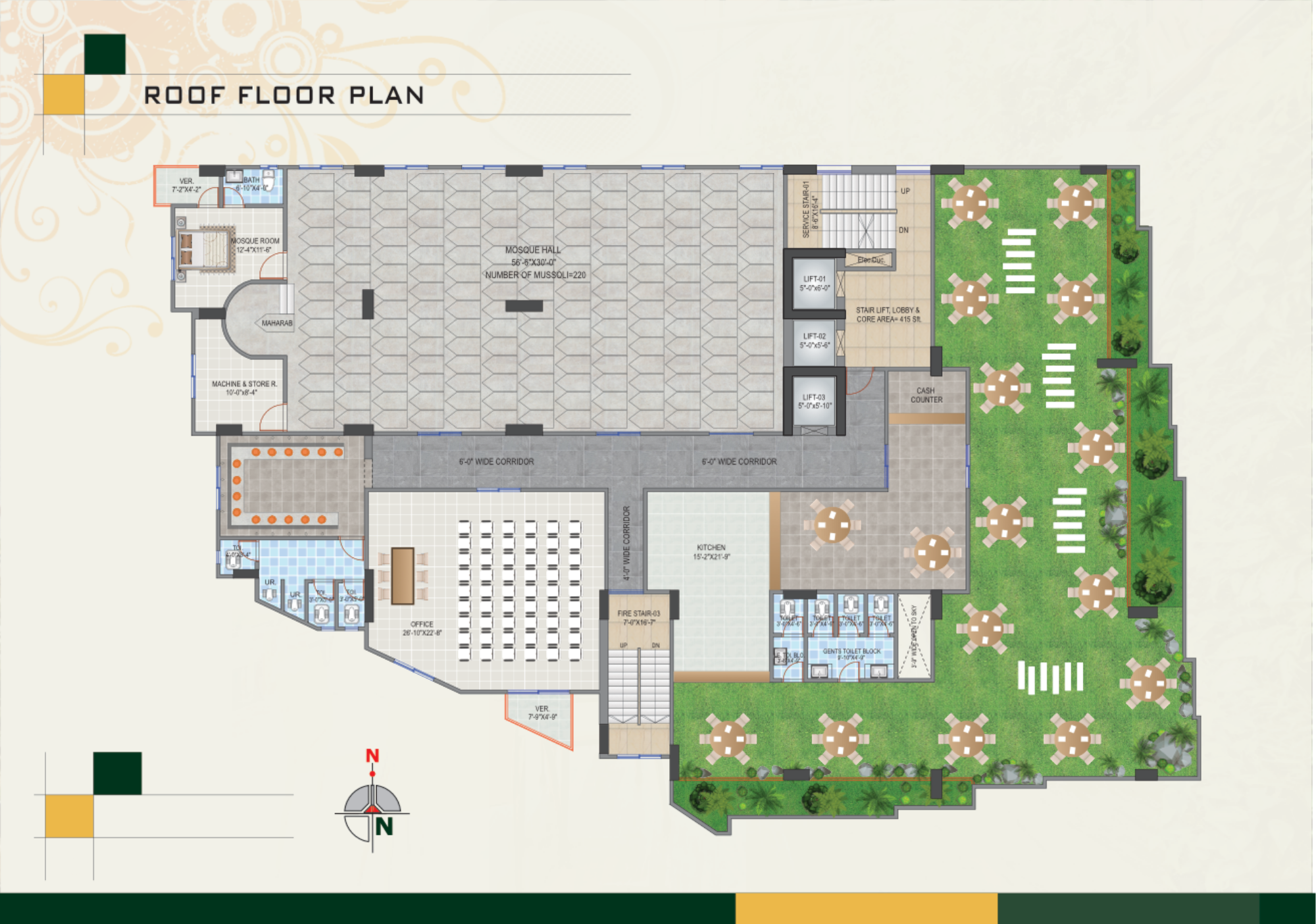 Roof Floor Plan